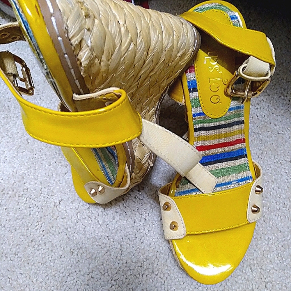 2lipstoo wedges size 8
